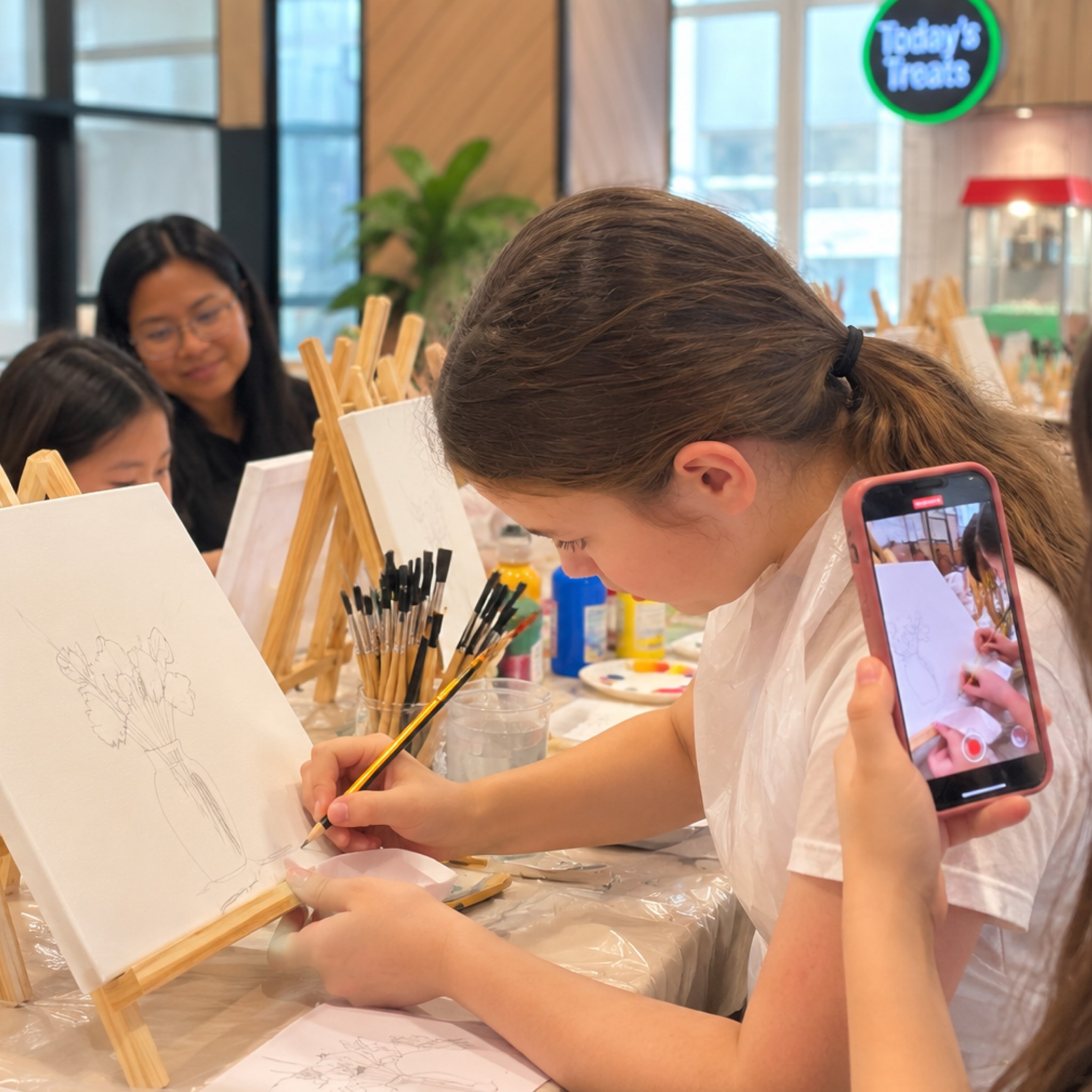 Painting Workshop at Al Areesh Club